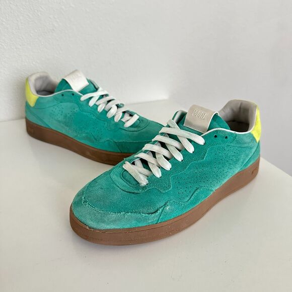 P448 Vert Balanced Suede Sneakers Skateboard Low Top Green Turquoise Men\'s 7.5 main image 11